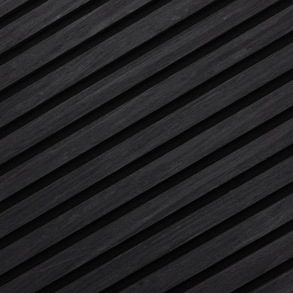 Graphite Oak Acoustic Slat Panels 94.5"