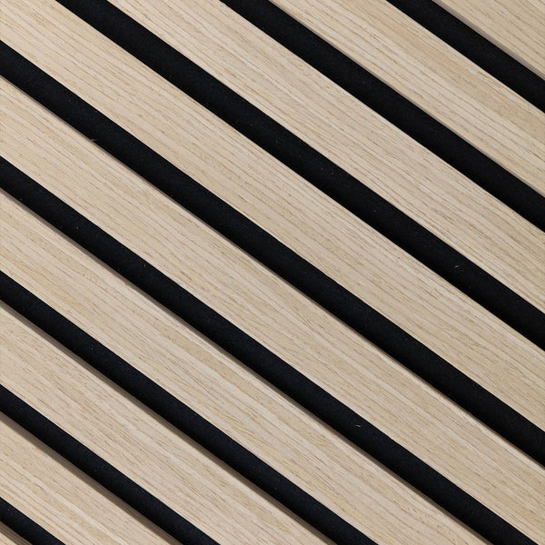 Parchment Oak Acoustic Slat Panels 94.5"