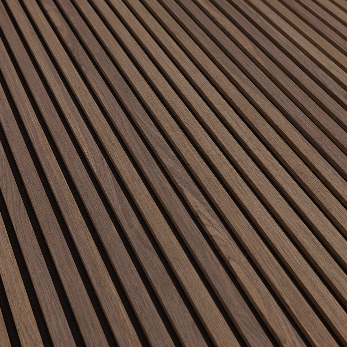 Toasted Walnut Acoustic Slat Panels